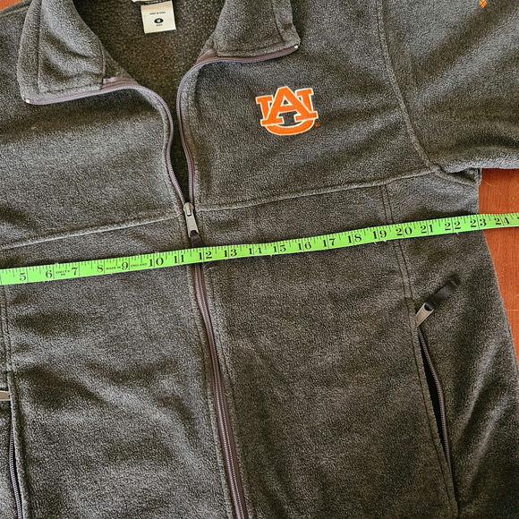 Columbia Mens full zip jacket Auburn Tigers logo - size medium - Picture 6 of 7